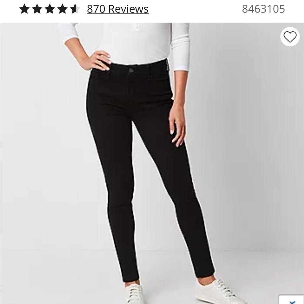 COPY - St. John's Bay Womens Mid Rise Secretly
Slender Skinny Fit Jean Bundle